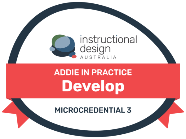 ADDIE in Practice: Develop Microcredential